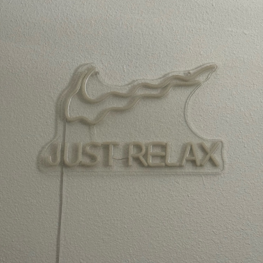 Nike Just Relax Wall Art in Cream